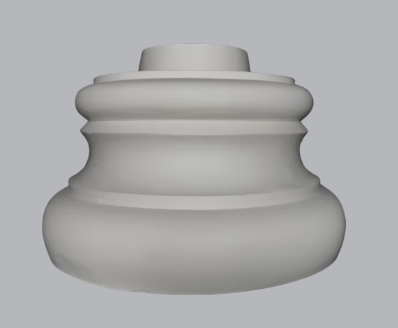 Column plain capital-N003P