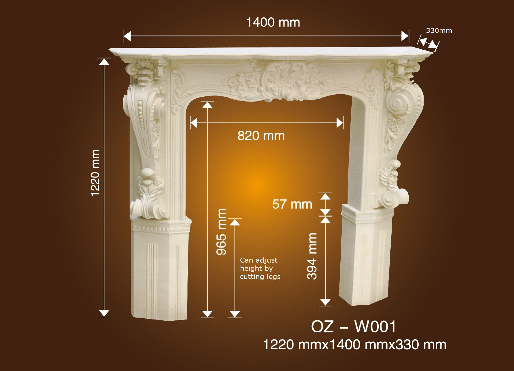 Fireplace-W001